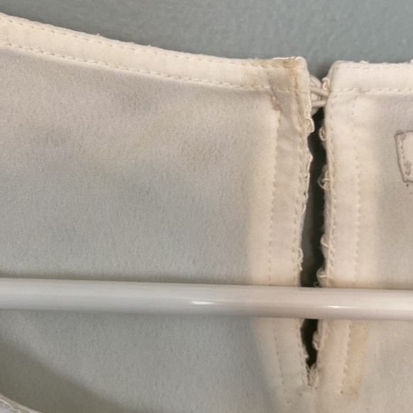 JCrew factory white or ivory shift dress. - Picture 3 of 5